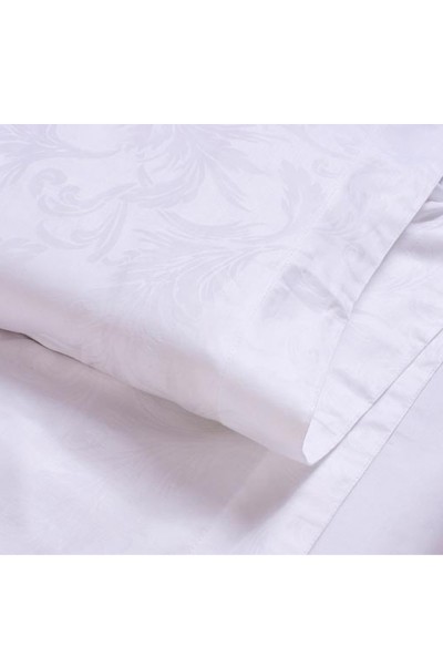 SKBD005 Pure white bed four piece set big phoenix tail hotel guest room bed cover bed cover quilt cover hotel linen bedding special store 120cm ﹣ 150cm ﹣ 180cm ﹣ 200cm detail view-1